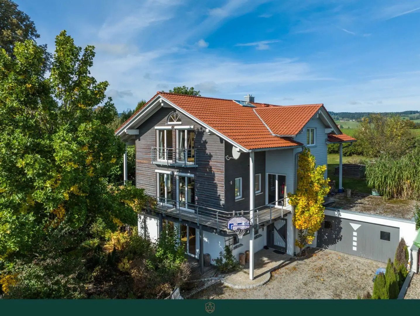 Haus und Garage