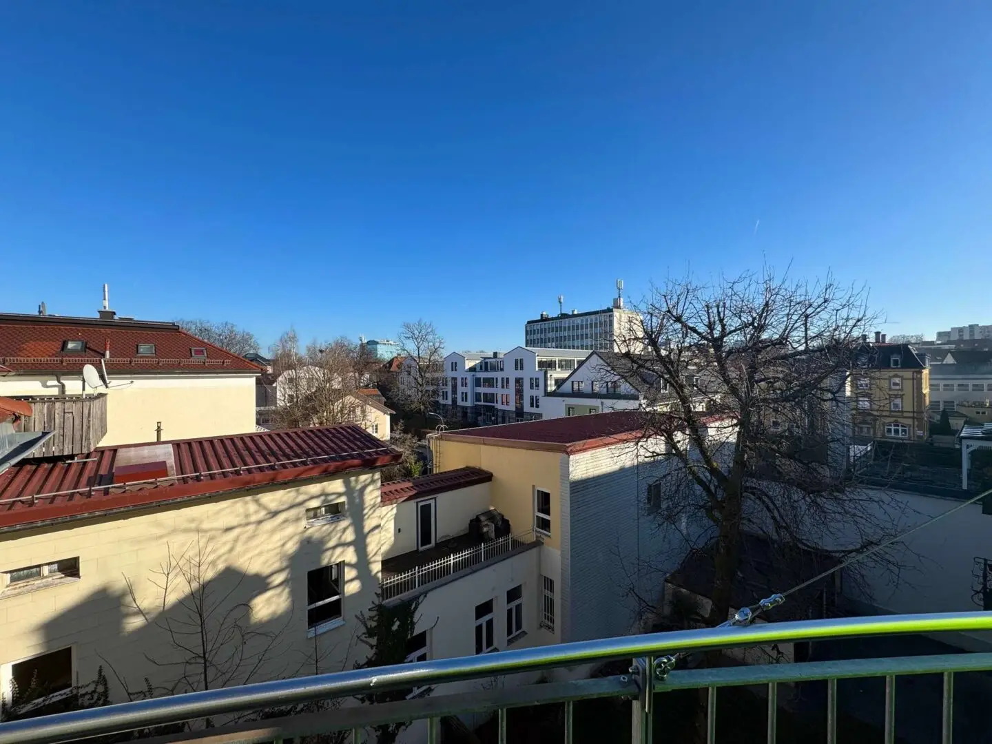 Ausblick Balkon