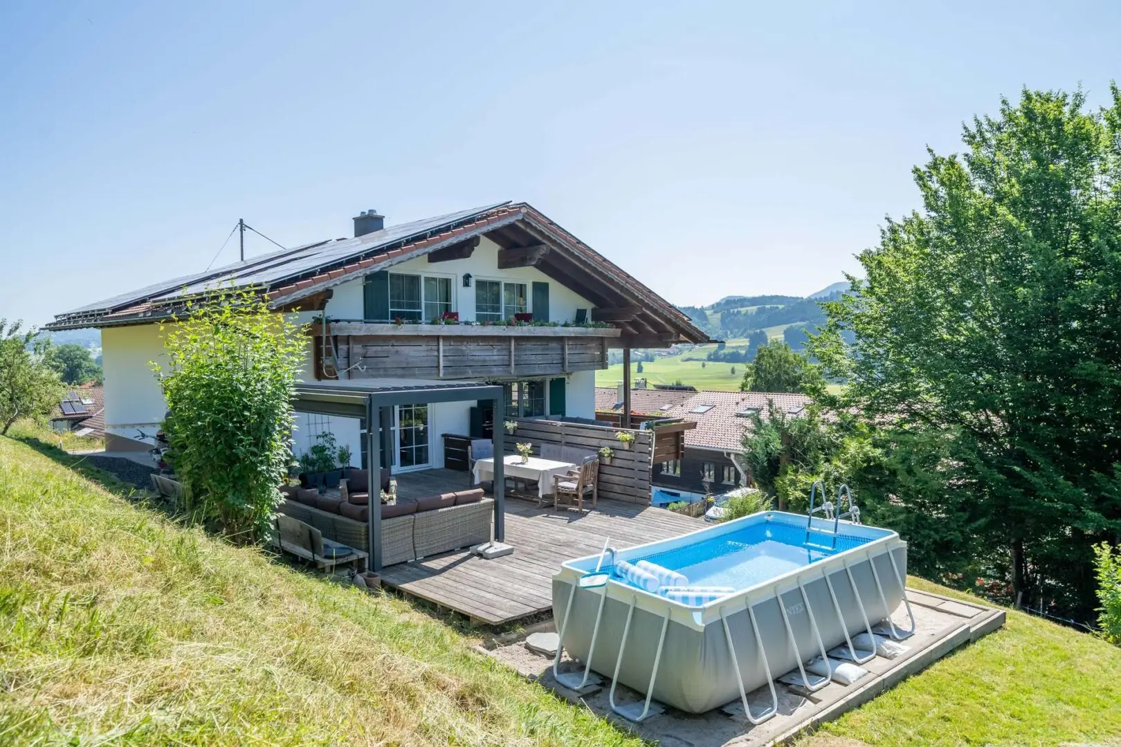 Hausansicht von Westen
